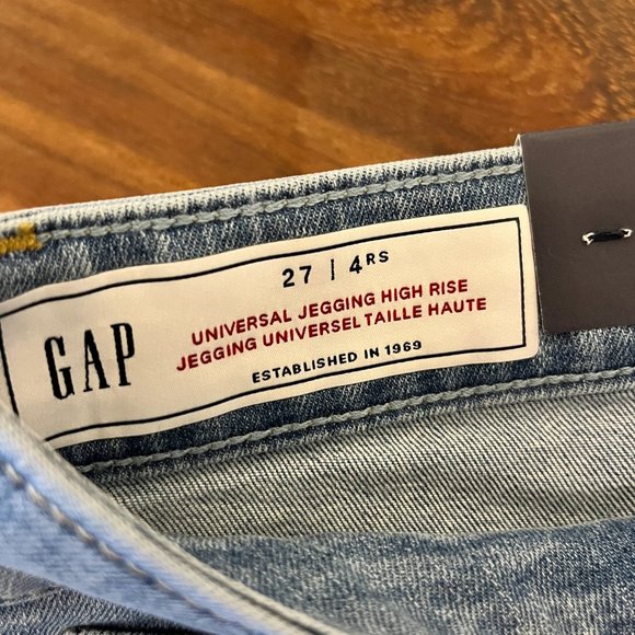 NEW GAP High Rise Universal Jeggings Size 27 Regular Length NWT - Picture 4 of 8
